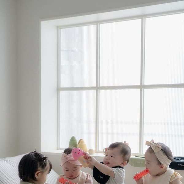 Terry Feeding Bib - 3 Color Set
