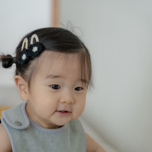 Terry Feeding Bib - Gray
